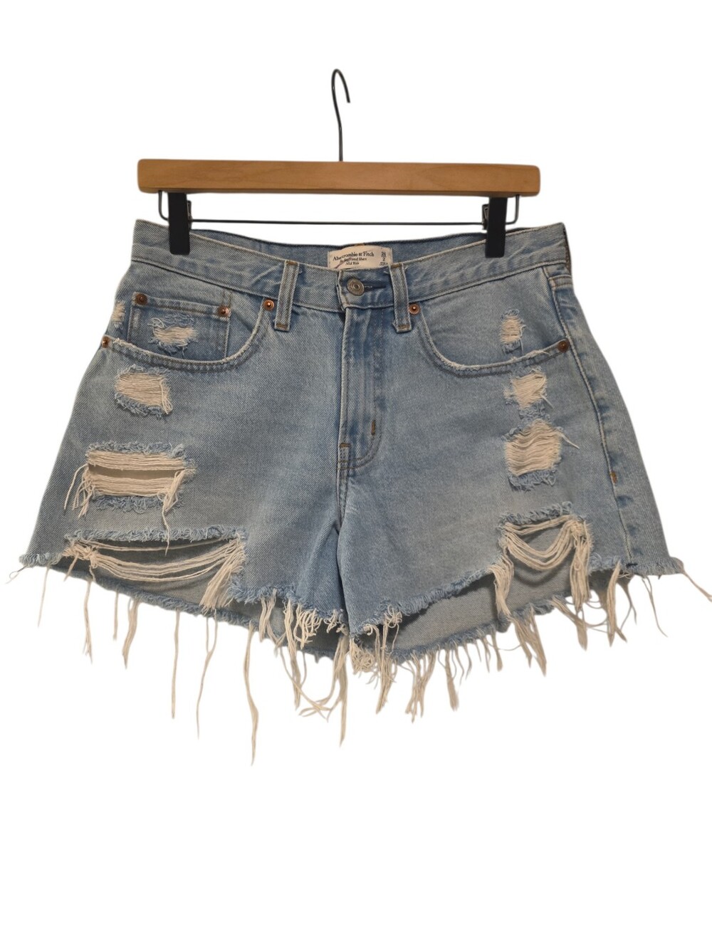 Abercrombie & Fitch, The Boyfriend Short, Mid Rise, Curve Love, Women's Sz 26/2